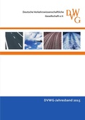 Cover: DVWG-Jahresband 2015 - epubli