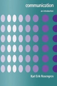 Enlarge image Cover: Communication - SAGE Publications Inc