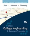 Cover: Microsoft Office Word 2007 Manual to Accompany Gregg College Keyboarding & Document Processing, 11th Edition - McGraw-Hill Inc.,US