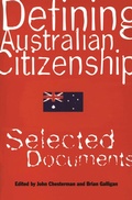 Cover: Defining Australian Citizenship - Simon + Schuster LLC