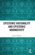 Cover: Epistemic Rationality and Epistemic Normativity - Routledge