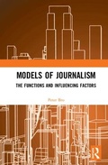 Cover: Models of Journalism - Routledge