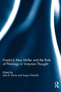 Cover: Friedrich Max Mueller and the Role of Philology in Victorian Thought - Routledge
