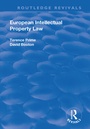 Cover: European Intellectual Property Law - Routledge