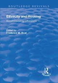 Cover: Ethnicity Housing - Routledge