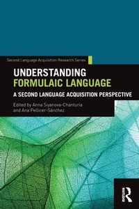 Enlarge image Cover: Understanding Formulaic Language - Routledge