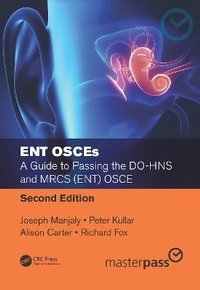 Enlarge image Cover: ENT OSCEs - CRC Press