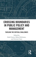 Cover: Crossing Boundaries in Public Policy and Management - Routledge