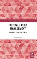Cover: Football Club Management - Routledge