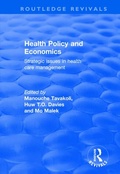 Cover: Health Policy and Economics - Routledge