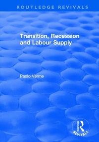 Enlarge image Cover: Transition, Recession and Labour Supply - Routledge