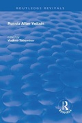 Cover: Russia After Yeltsin - Routledge