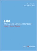 Cover: 2016 International Valuation Handbook - Industry Cost of Capital - Wiley