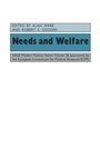 Cover: Needs and Welfare - SAGE Publications Inc