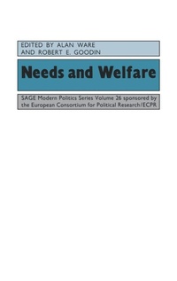 Enlarge image Cover: Needs and Welfare - SAGE Publications Inc