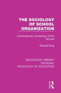 Cover: The Sociology of School Organization - Routledge