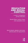 Cover: Education and Social Control - Routledge