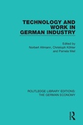 Cover: Technology and Work in German Industry - Routledge