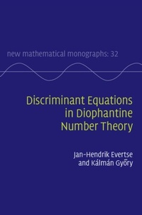 Abbildung von: Discriminant Equations in Diophantine Number Theory - Cambridge University Press