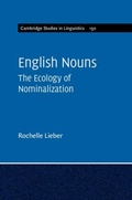 Cover: English Nouns - Cambridge University Press