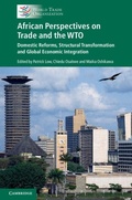 Cover: African Perspectives on Trade and the WTO - Cambridge University Press