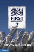 Cover: What's Wrong with the First Amendment - Cambridge University Press