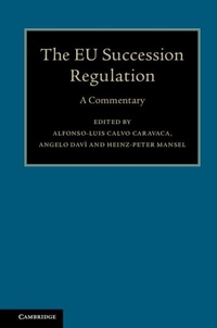 Abbildung von: The EU Succession Regulation - Cambridge University Press