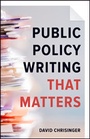 Cover: Public Policy Writing That Matters - Johns Hopkins University Press