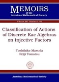 Cover: Classification of Actions of Discrete Kac Algebras on Injective Factors - American Mathematical Society