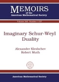 Cover: Imaginary Schur-Weyl Duality - American Mathematical Society