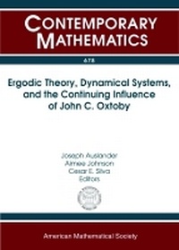 Enlarge image Cover: Ergodic Theory, Dynamical Systems, and the Continuing Influence of John C. Oxtoby - American Mathematical Society