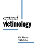 Cover: Critical Victimology - SAGE Publications Inc