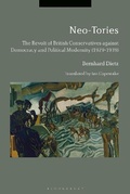 Cover: Neo-Tories - Bloomsbury Academic