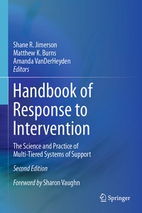 Enlarge image Cover: Handbook of Response to Intervention - Springer