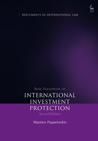 Enlarge image Cover: Basic Documents on International Investment Protection - Hart Publishing