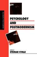 Cover: Psychology and Postmodernism - SAGE Publications Inc