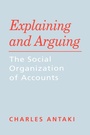 Cover: Explaining and Arguing - SAGE Publications Inc