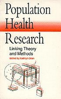 Enlarge image Cover: Population Health Research - SAGE Publications Ltd