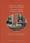 Cover: Massenet: Catalogue General des Oeuvres/Massenet: General Catalogue of Works - Pendragon Press