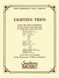 Enlarge image Cover: 18 Trios (Complete) from Classic Master - Southern Music Company
