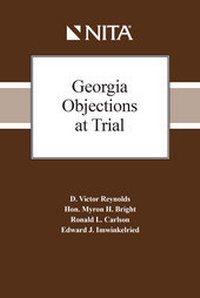 Enlarge image Cover: Georgia Objections at Trial - Wolters Kluwer Law & Business