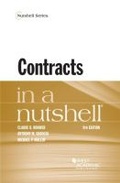 Cover: Contracts in a Nutshell - West Academic Press