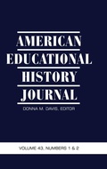 Cover: American Educational History Journal Vol 43 Issue 1 & 2 - Information Age Publishing