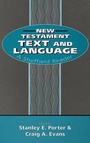 Cover: New Testament Text and Language - Continuum International Publishing Group - Sheffie