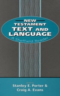 Cover: New Testament Text and Language - Continuum International Publishing Group - Sheffie