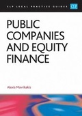 Cover: Public Companies and Equity Finance 2017 - College of Law Publishing