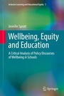 Cover: Wellbeing, Equity and Education - Springer