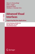 Cover: Advanced Visual Interfaces. Supporting Big Data Applications - Springer