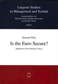 Enlarge image Cover: Is the Euro Secure? - Lit Verlag