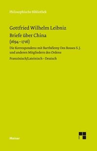 Abbildung von: Briefe über China (1694-1716) - Meiner